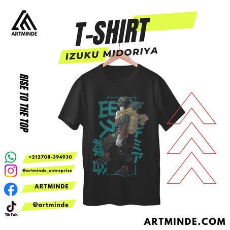 T-SHIRT BOKONO HERO (IZUKU MIDORIYA)