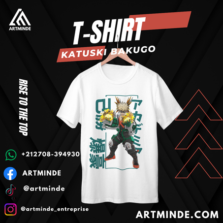 T-SHIRT BOKONO HERO (KATUSKI BAKUGO)