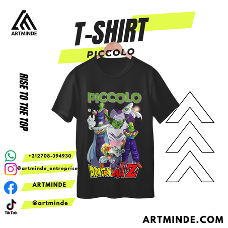 DRAGON BALL T-SHIRT(PICCOLO) ALL COLORS AND SIZES