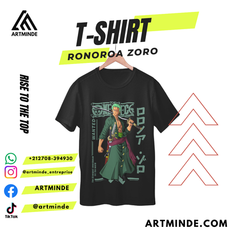 T-SHIRT ONE PIECE (RONOROA ZORO)