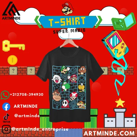 SUPER MARIO(T-SHIRT).