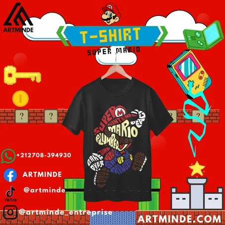 SUPER MARIO(T-SHIRT).