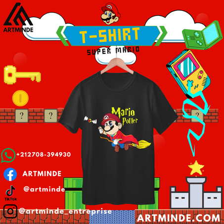 SUPER MARIO(T-SHIRT).