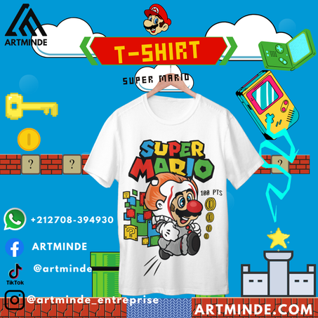 SUPER MARIO(T-SHIRT).