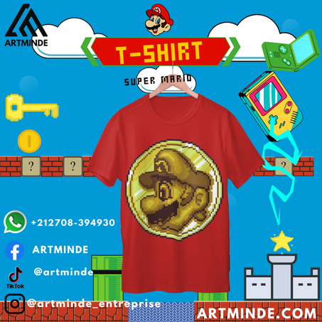 SUPER MARIO(T-SHIRT).