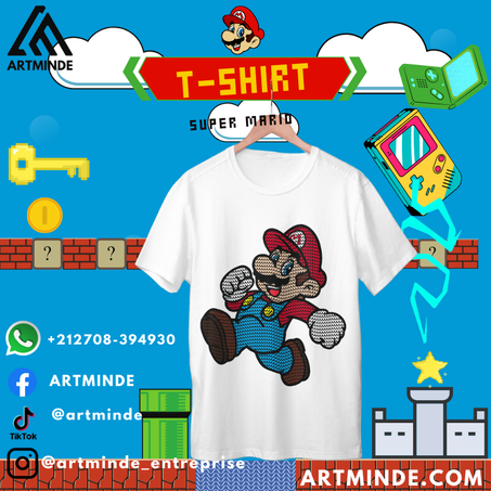 SUPER MARIO(T-SHIRT).