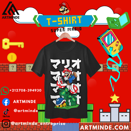 SUPER MARIO(T-SHIRT).