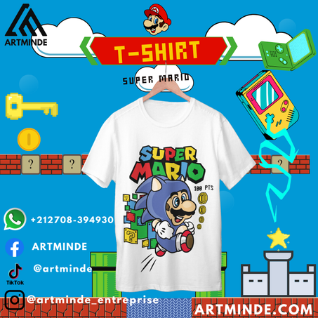 SUPER MARIO(T-SHIRT).