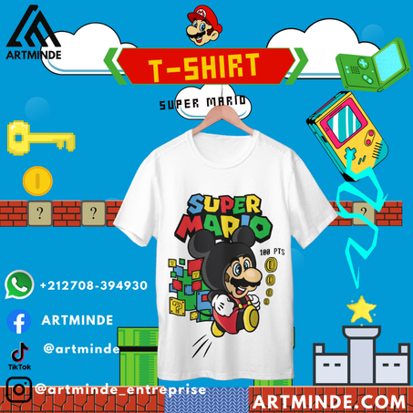 SUPER MARIO(T-SHIRT).