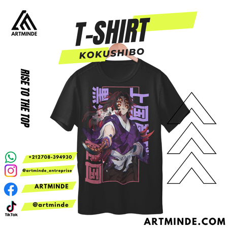 T-SHIRT ANIME SLAYER (KOKOSHIBA-BLACK).