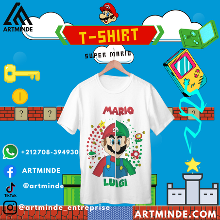 SUPER MARIO(T-SHIRT).