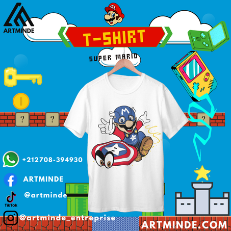 SUPER MARIO(T-SHIRT).