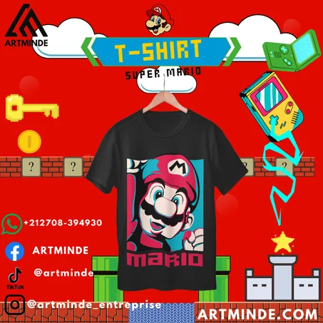 SUPER MARIO(T-SHIRT).