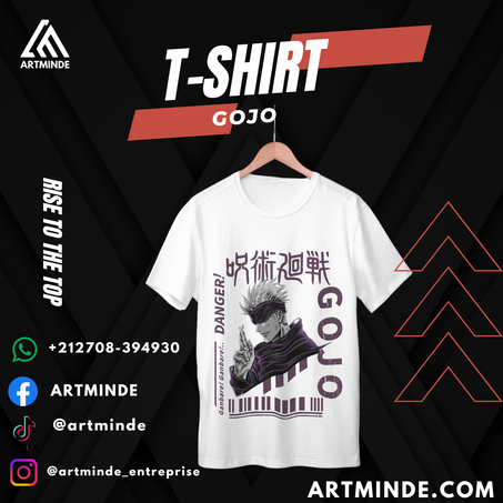 T-SHIRT JUJUTSU KAISEN  (GOJO).