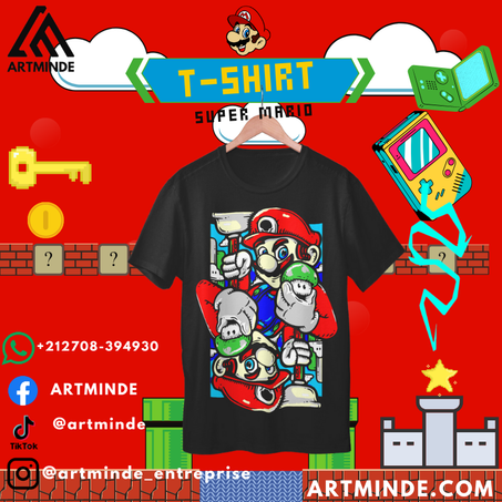 SUPER MARIO(T-SHIRT).