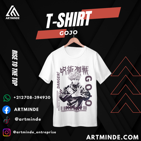 T-SHIRT JUJUTSU KAISEN  (GOJO).