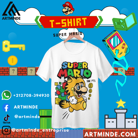 SUPER MARIO(T-SHIRT).