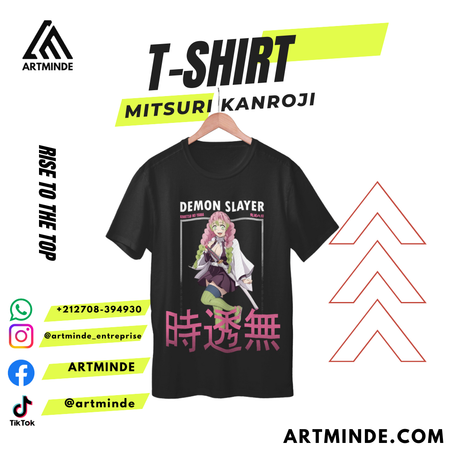 T-SHIRT DEAMON SLAYER (MITSURI KANROJI).
