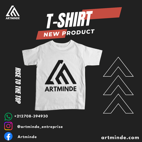WHITE ARTMINDE T-SHIRT
