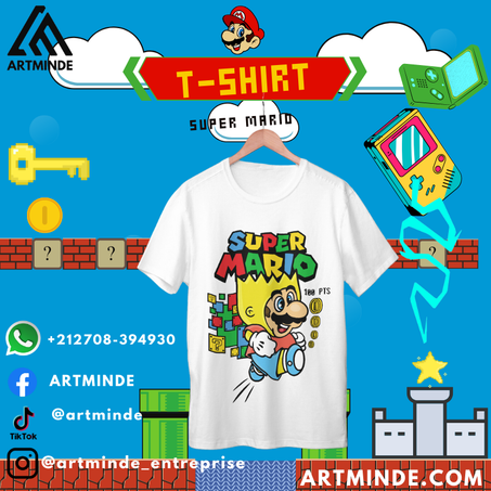 SUPER MARIO(T-SHIRT).