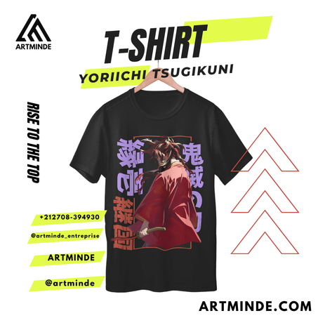 T-SHIRT DEAMON SLAYER (YORIICHI TSUGIKUNI).