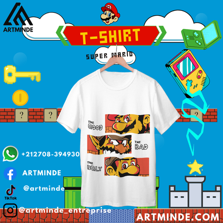 SUPER MARIO(T-SHIRT).