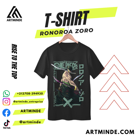 T-SHIRT ONE PIECE (RONOROA ZORO)
