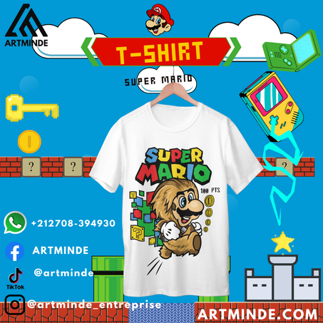 SUPER MARIO(T-SHIRT).