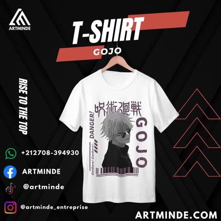 T-SHIRT JUJUTSU KAISEN  (GOJO).