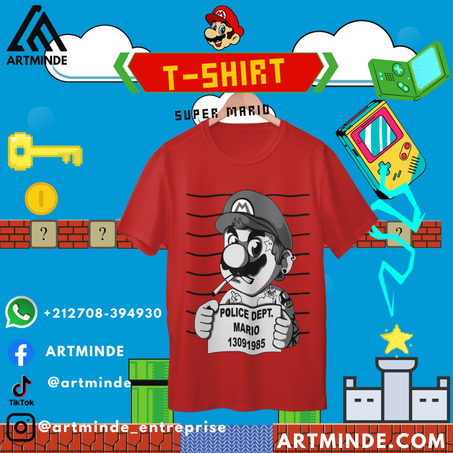 SUPER MARIO(T-SHIRT).