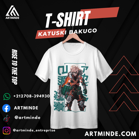 T-SHIRT BOKONO HERO (KATUSKI BAKUGO)