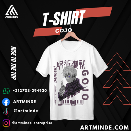 T-SHIRT JUJUTSU KAISEN  (GOJO).