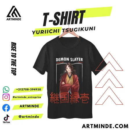 T-SHIRT DEAMON SLAYER (YORIICHI TSUGIKUNI).