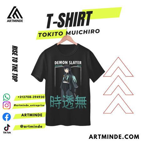 T-SHIRT DEAMON SLAYER (TOKITO MUICHIRO).