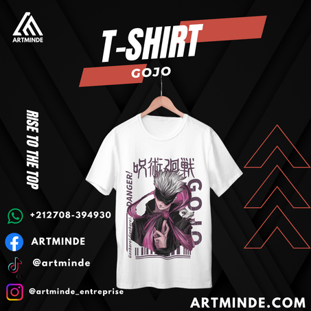 T-SHIRT JUJUTSU KAISEN  (GOJO).