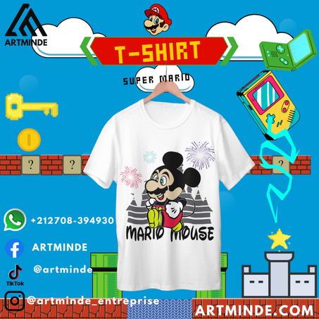 SUPER MARIO(T-SHIRT).