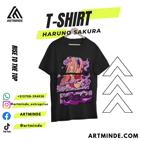 T-SHIRT NARUTO (KID SAKURA)