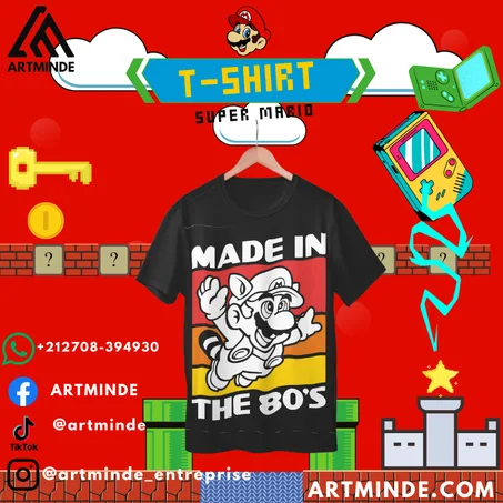 SUPER MARIO(T-SHIRT).