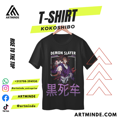 T-SHIRT DEAMON SLAYER (KOKOSHIBO).