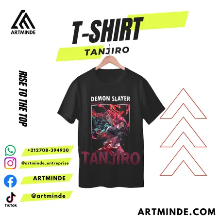 T-SHIRT DEAMON SLAYER (TANJIRO).