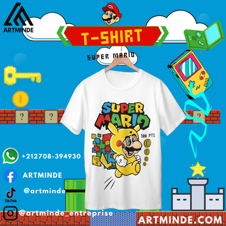 SUPER MARIO(T-SHIRT).