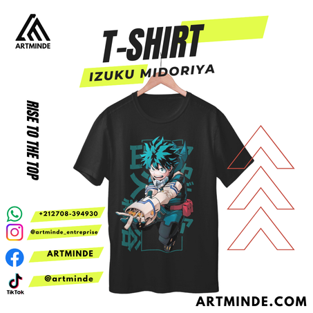 T-SHIRT BOKONO HERO (IZUKU MIDORIYA)