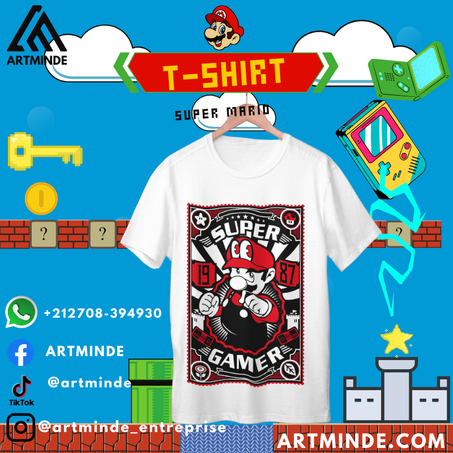 SUPER MARIO(T-SHIRT).