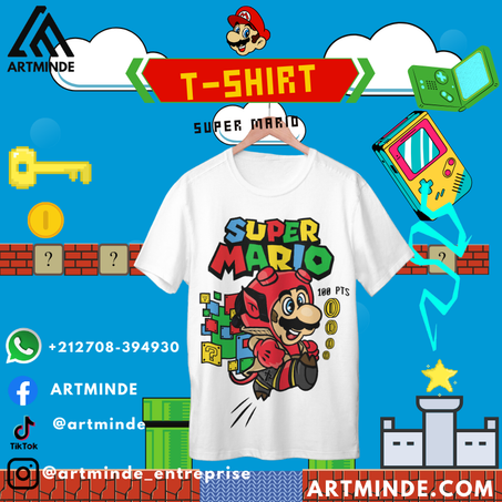SUPER MARIO(T-SHIRT).