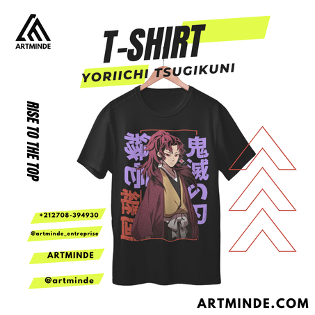 T-SHIRT DEAMON SLAYER (YORIICHI TSUGIKUNI).