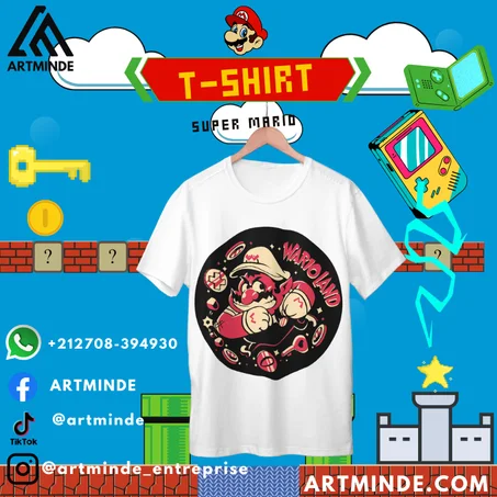 SUPER MARIO(T-SHIRT).