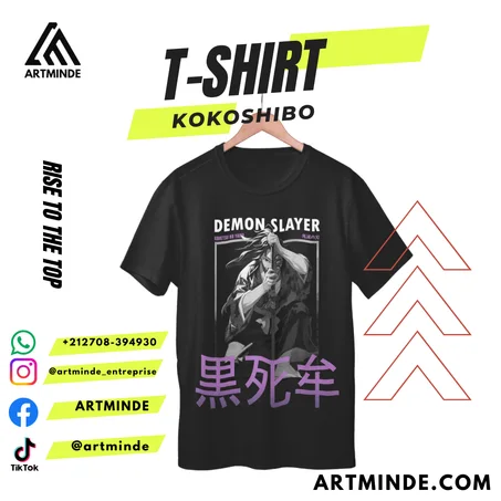 T-SHIRT DEAMON SLAYER (KOKOSHIBO).