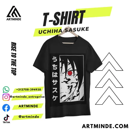T-SHIRT NARUTO (KID SASUKE)