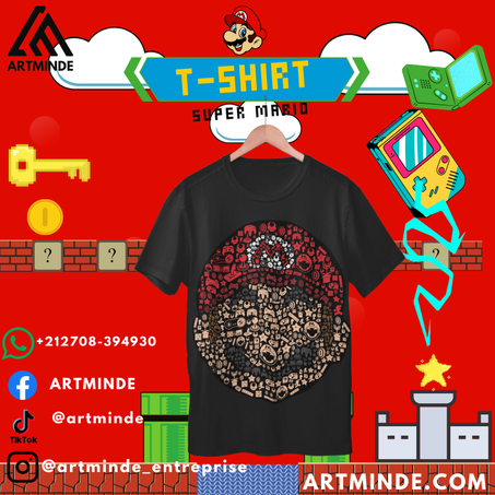 SUPER MARIO(T-SHIRT).