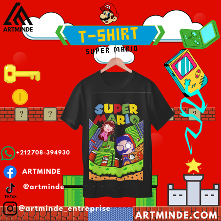 SUPER MARIO(T-SHIRT).